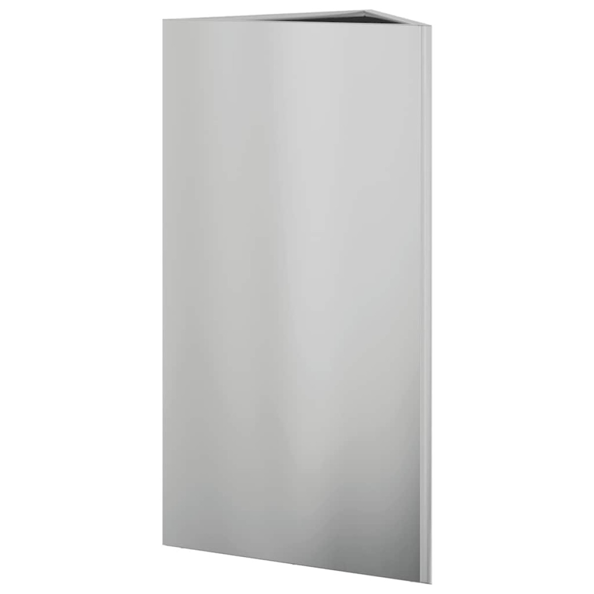 vidaXL Ζαρντινιέρα Κήπου Τρίγωνο 40x34,5x75 εκ Γαλβ. Ατσάλι