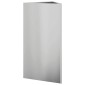 vidaXL Ζαρντινιέρα Κήπου Τρίγωνο 40x34,5x75 εκ Γαλβ. Ατσάλι