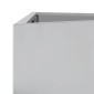 vidaXL Ζαρντινιέρα Κήπου Τρίγωνο 40x34,5x75 εκ Γαλβ. Ατσάλι