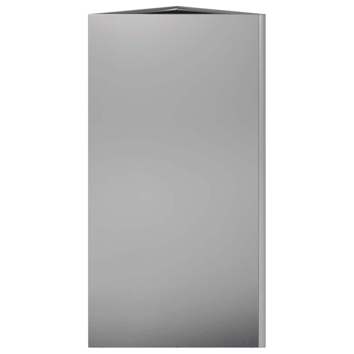 vidaXL Ζαρντινιέρες Κήπου 2 τεμ. Τρίγωνο 40x34,5x75 εκ Γαλβ. Ατσάλι