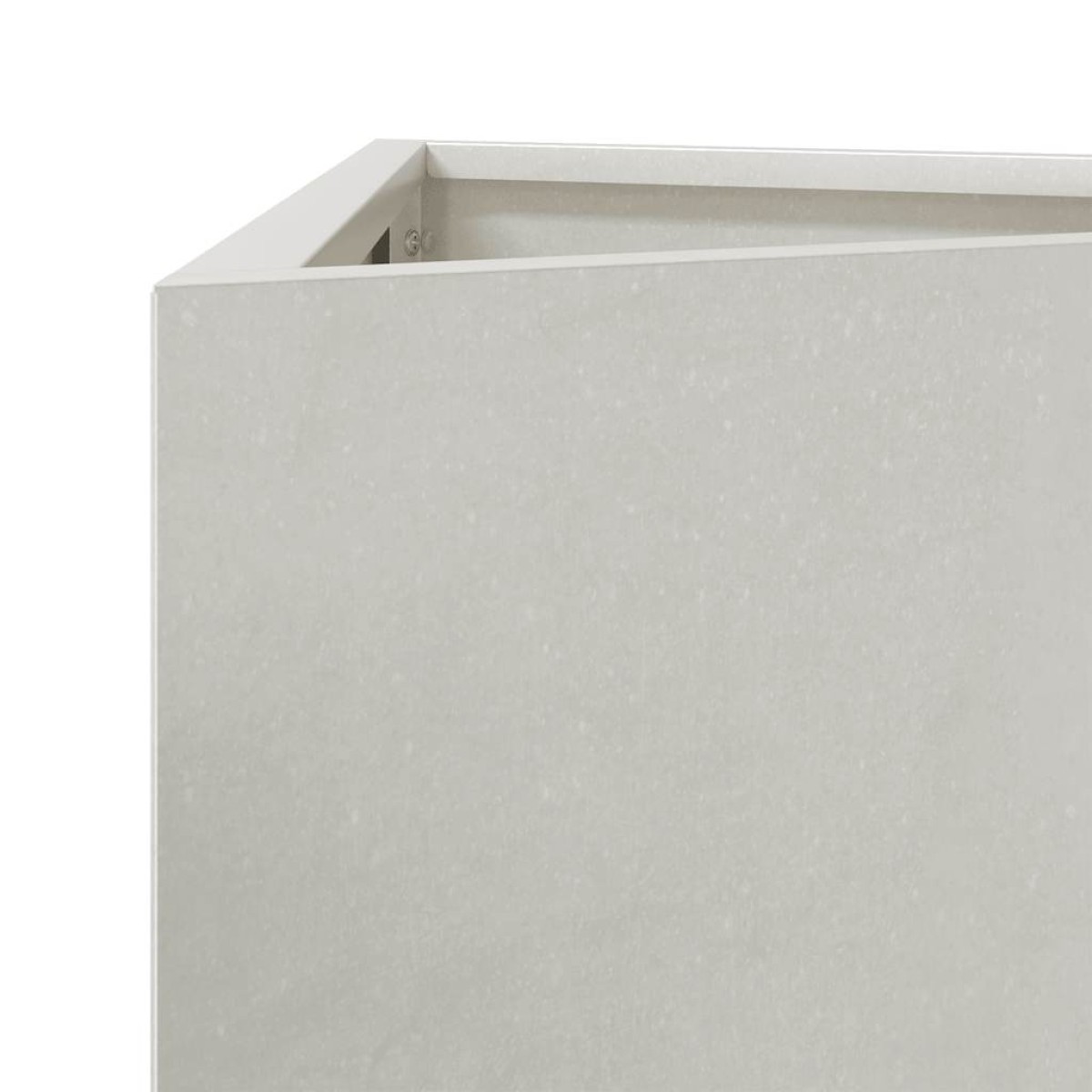 vidaXL Ζαρντινιέρα Κήπου Τρίγωνο 50x43x75 εκ Ανοξείδωτο Ατσάλι