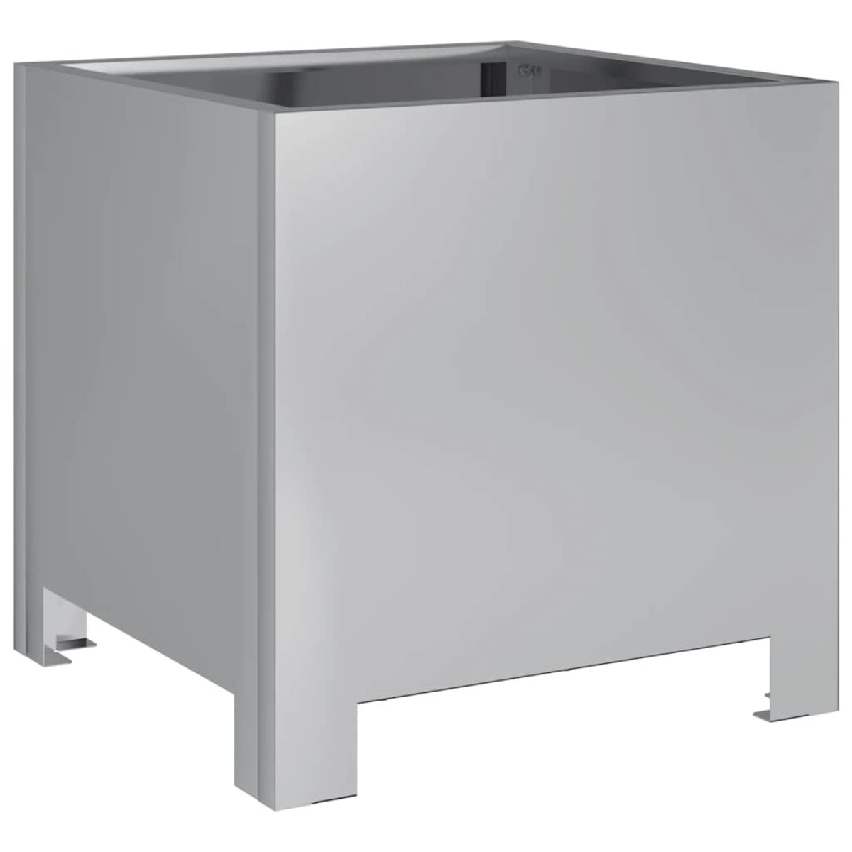 vidaXL Ζαρντινιέρες Κήπου 2 τεμ. 30x30x30 εκ. από Γαλβανισμένο Χάλυβα