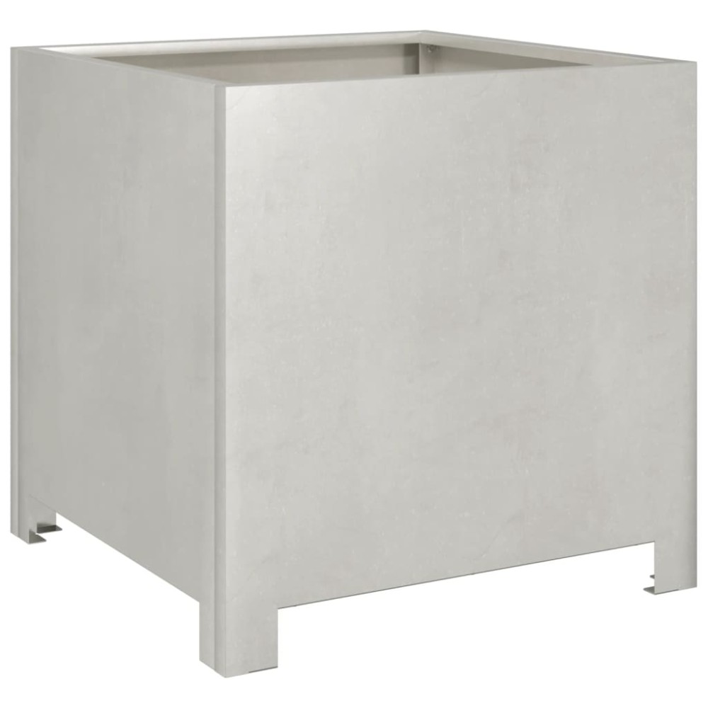 vidaXL Ζαρντινιέρες Κήπου 40x40x40 εκ. από Ανοξείδωτο Ατσάλι