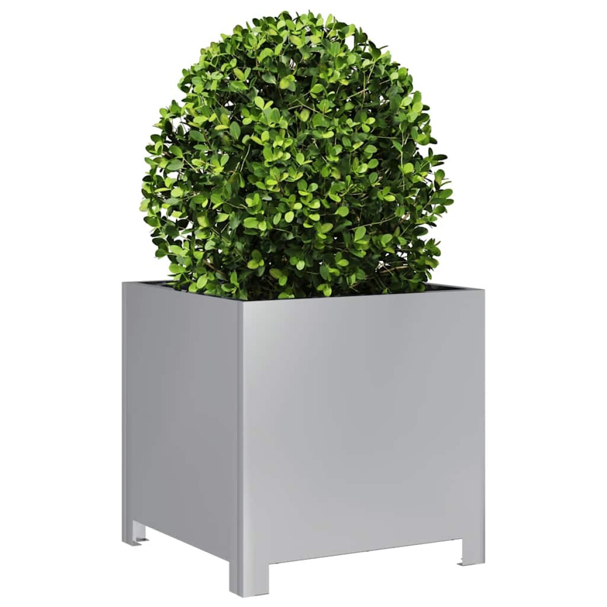 vidaXL Ζαρντινιέρες Κήπου 2 τεμ. 40x40x40 εκ. Γαλβανισμένο Χάλυβα