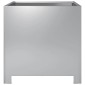 vidaXL Ζαρντινιέρες Κήπου 2 τεμ. 40x40x40 εκ. Γαλβανισμένο Χάλυβα