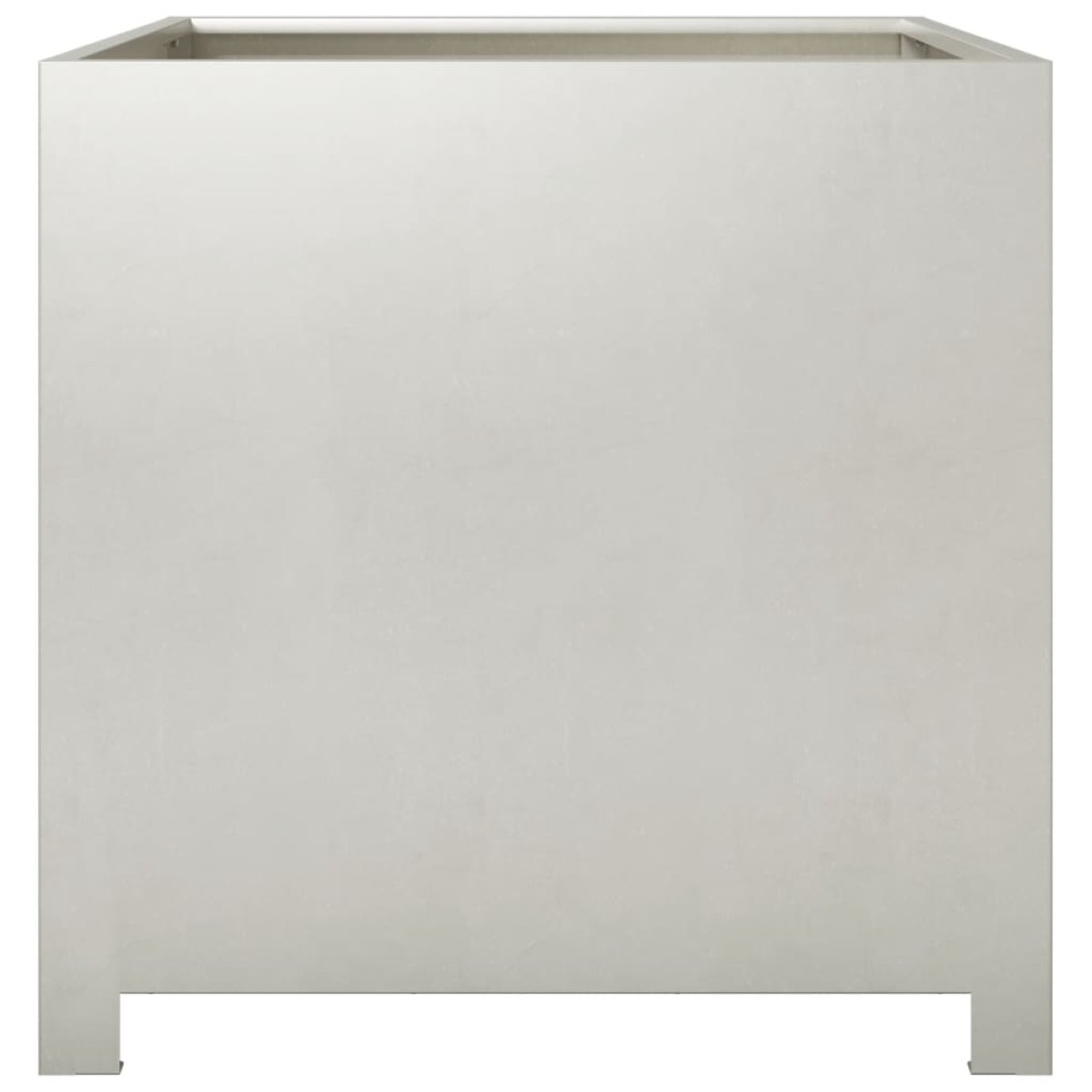vidaXL Ζαρντινιέρα Κήπου 50x50x50 εκ. από Ανοξείδωτο Ατσάλι