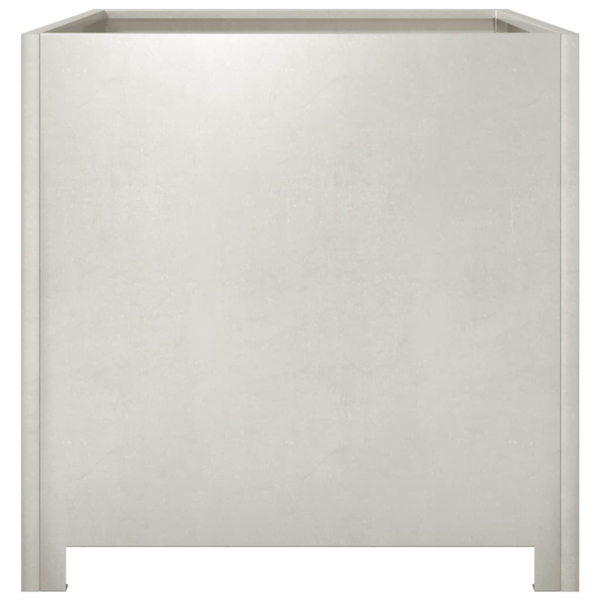 vidaXL Ζαρντινιέρα Κήπου 50x50x50 εκ. από Ανοξείδωτο Ατσάλι