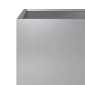 vidaXL Ζαρντινιέρα Κήπου 50x50x50 εκ. από Γαλβανισμένο Χάλυβα