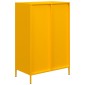 vidaXL Ντουλάπι Μουσταρδί 68x39x101,5 εκ. από Ατσάλι