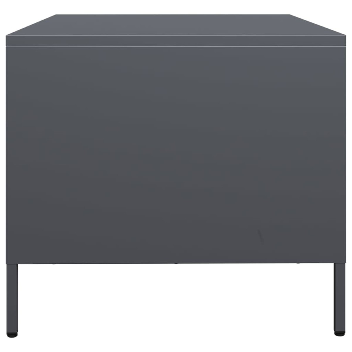 vidaXL Έπιπλο Τηλεόρασης Ανθρακί 68x50x43,5 εκ. Ατσάλι Ψυχρής Έλασης
