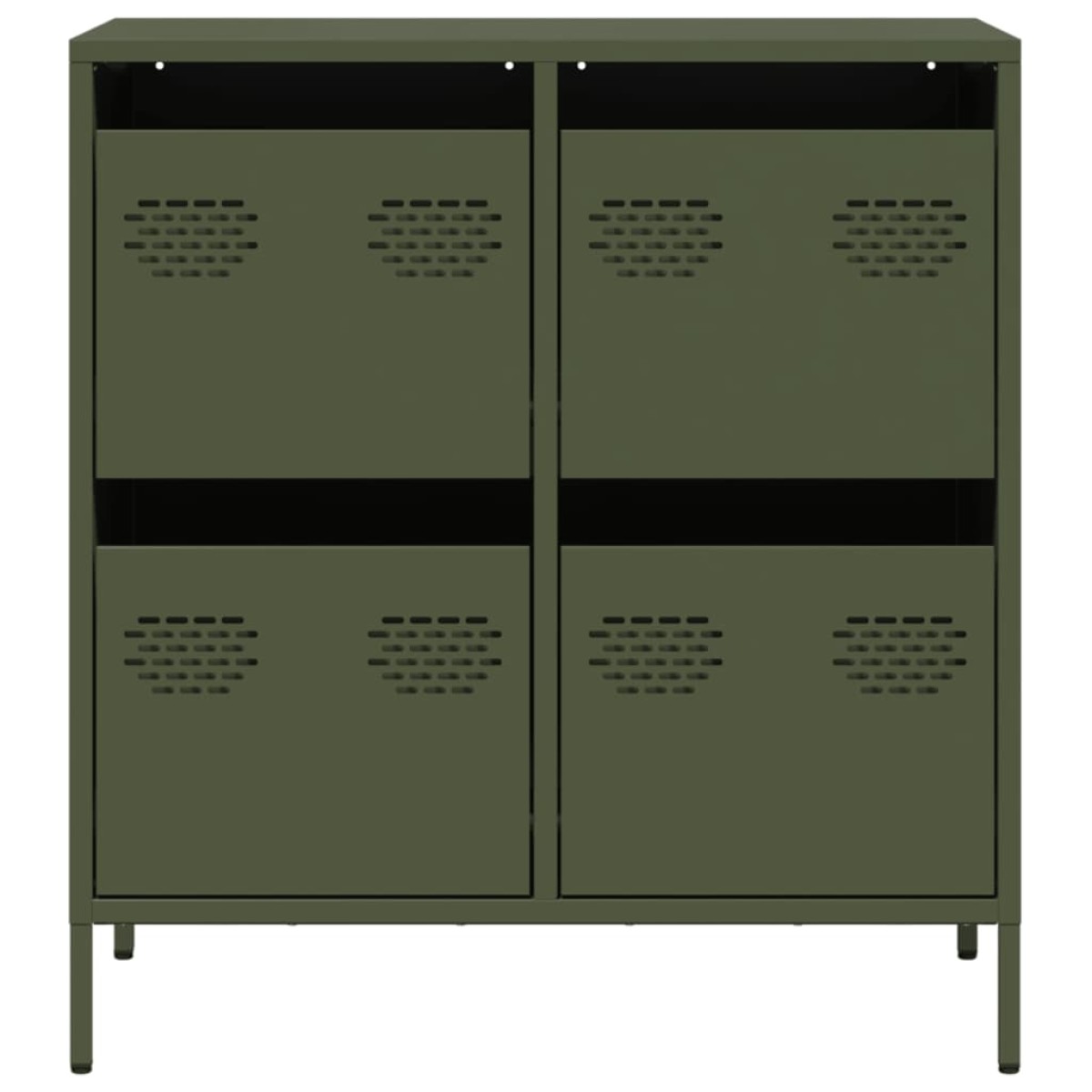 vidaXL Ντουλάπι Λαδί 68x39x73,5 εκ. από Χάλυβα Ψυχρής Έλασης
