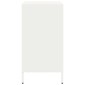 vidaXL Ντουλάπι Λευκό 68x39x73,5 εκ. από Χάλυβα Ψυχρής Έλασης