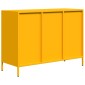 vidaXL Ντουλάπι Μουσταρδί 101,5x39x73,5 εκ. από Χάλυβα Ψυχρής Έλασης