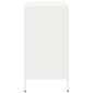 vidaXL Σκευοθήκη Λευκό 101,5x39x73,5 cm Ατσάλι ψυχρής έλασης