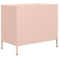 vidaXL Ντουλάπι Ροζ 68x39x58,5 εκ. από Χάλυβα Ψυχρής Έλασης
