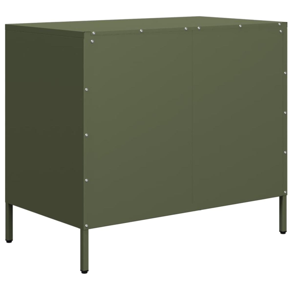 vidaXL Ντουλάπι Λαδί 68x39x58,5 εκ. από Χάλυβα Ψυχρής Έλασης