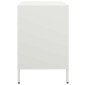 vidaXL Ντουλάπι Λευκό 68x39x58,5 εκ. από Χάλυβα Ψυχρής Έλασης