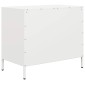 vidaXL Ντουλάπι Λευκό 68x39x58,5 εκ. από Χάλυβα Ψυχρής Έλασης
