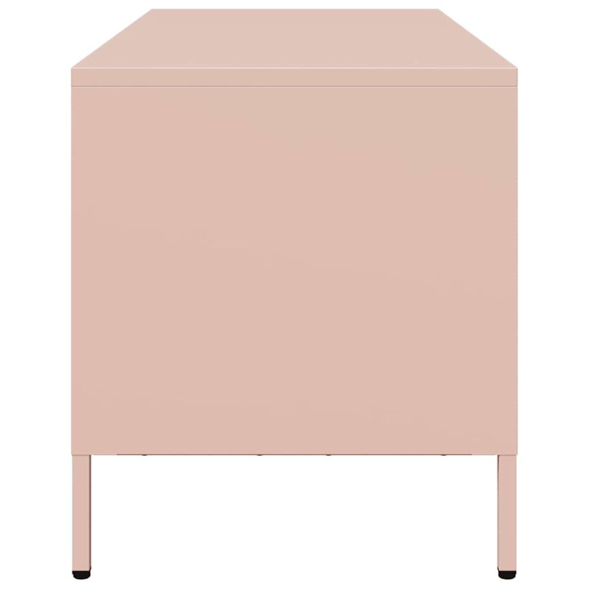 vidaXL Έπιπλο Τηλεόρασης Ροζ 68 x 39 x 43,5 εκ. Χάλυβας Ψυχρής Έλασης