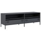 vidaXL Έπιπλο Τηλεόρασης Ανθρακί 135x39x43,5 εκ. Ατσάλι Ψυχρής Έλασης