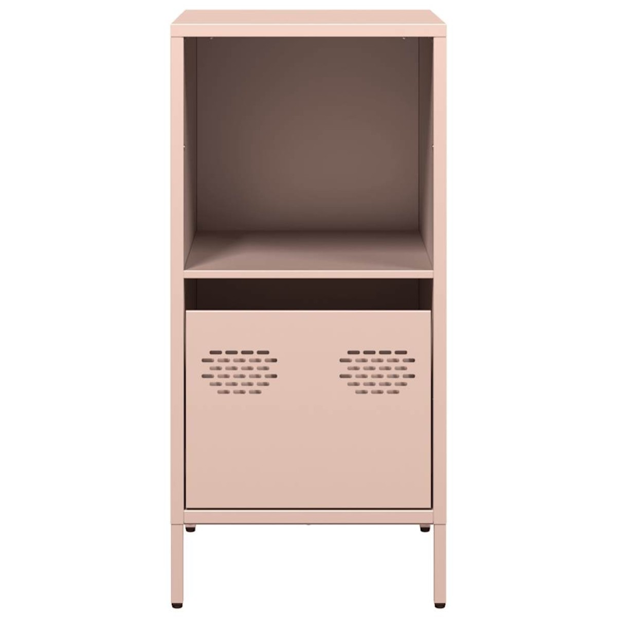 vidaXL Ντουλάπι Ροζ 35x39x73,5 εκ. από Χάλυβα Ψυχρής Έλασης