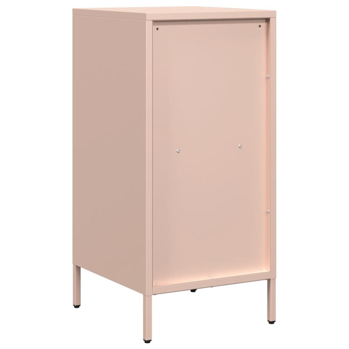 vidaXL Ντουλάπι Ροζ 35x39x73,5 εκ. από Χάλυβα Ψυχρής Έλασης