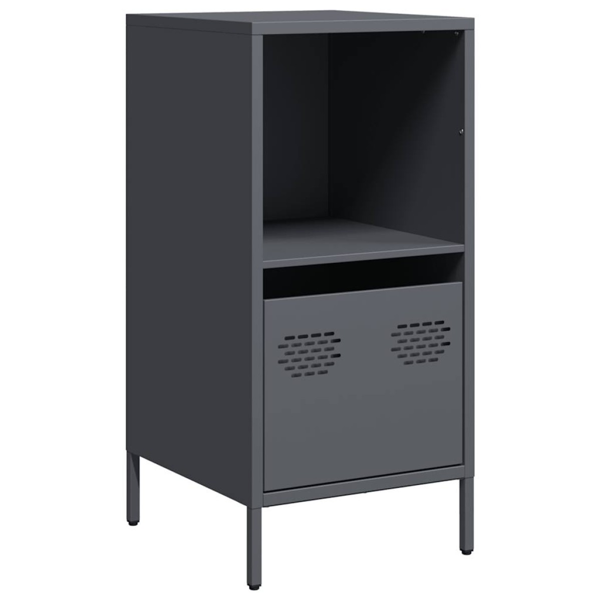 vidaXL Ντουλάπι Ανθρακί 35x39x73,5 εκ. από Χάλυβα Ψυχρής Έλασης