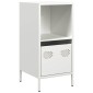 vidaXL Ντουλάπι Λευκό 35x39x73,5 εκ. από Χάλυβα Ψυχρής Έλασης