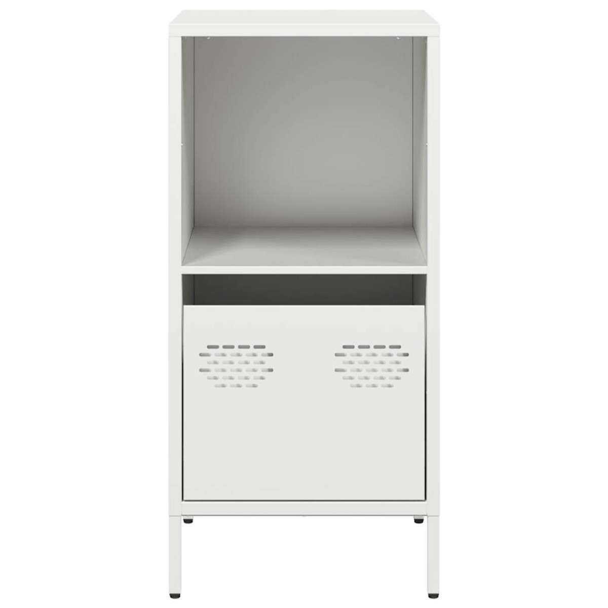 vidaXL Ντουλάπι Λευκό 35x39x73,5 εκ. από Χάλυβα Ψυχρής Έλασης