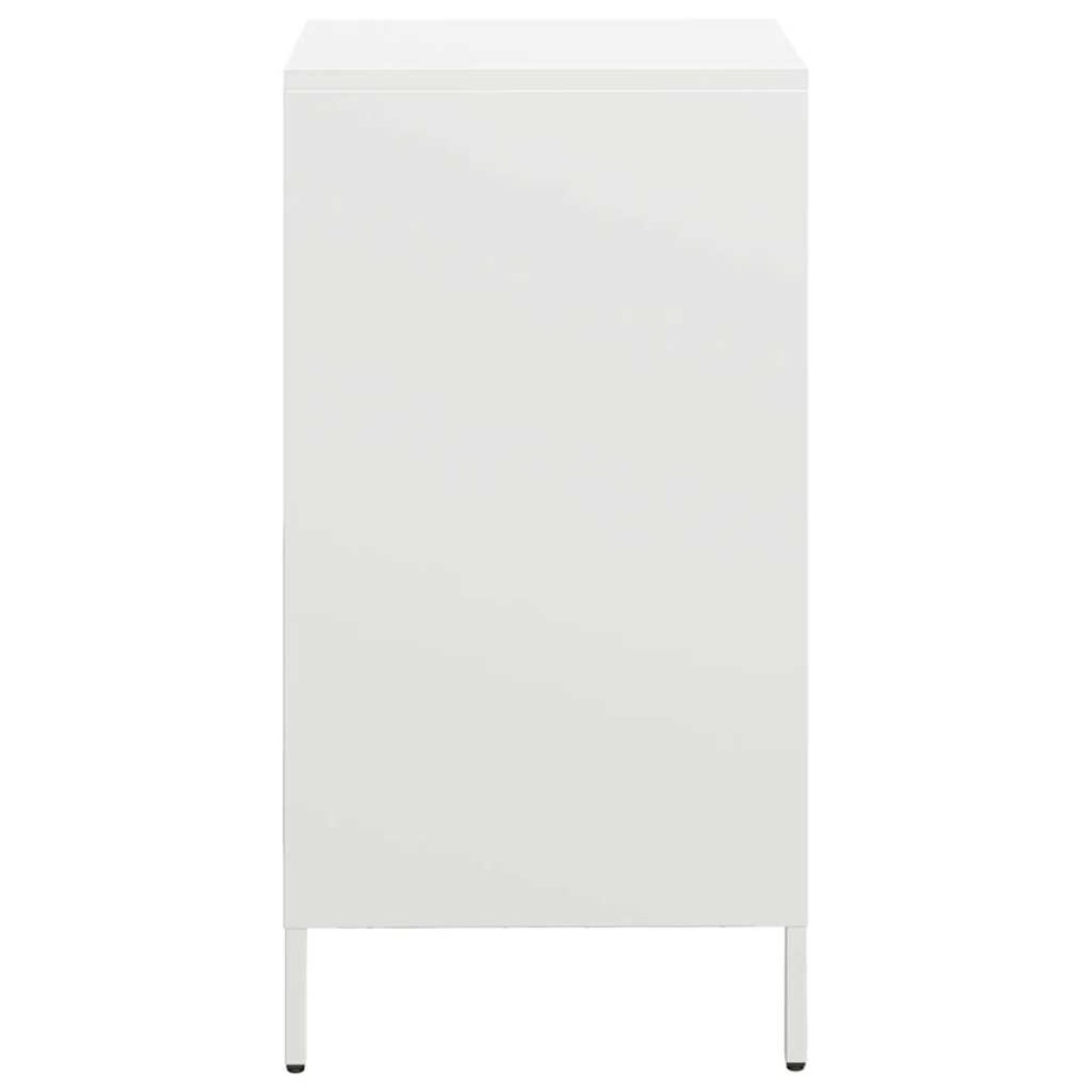 vidaXL Ντουλάπι Λευκό 35x39x73,5 εκ. από Χάλυβα Ψυχρής Έλασης