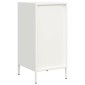 vidaXL Ντουλάπι Λευκό 35x39x73,5 εκ. από Χάλυβα Ψυχρής Έλασης