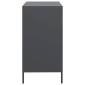 vidaXL Ντουλάπι Ανθρακί 68x39x73,5 εκ. από Χάλυβα Ψυχρής Έλασης