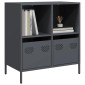 vidaXL Ντουλάπι Ανθρακί 68x39x73,5 εκ. από Χάλυβα Ψυχρής Έλασης