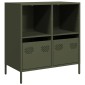 vidaXL Ντουλάπι Λαδί 68x39x73,5 εκ. από Χάλυβα Ψυχρής Έλασης