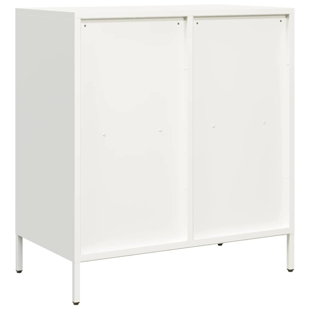 vidaXL Ντουλάπι Λευκό 68x39x73,5 εκ. από Χάλυβα Ψυχρής Έλασης
