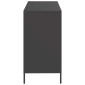 vidaXL Ντουλάπι Μαύρο 101,5x39x73,5 εκ. από Χάλυβα Ψυχρής Έλασης