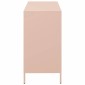 vidaXL Ντουλάπι Ροζ 101,5x39x73,5 εκ. από Χάλυβα Ψυχρής Έλασης