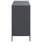 vidaXL Ντουλάπι Ανθρακί 101,5x39x73,5 εκ. από Χάλυβα Ψυχρής Έλασης