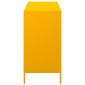 vidaXL Ντουλάπι Μουσταρδί 101,5x39x73,5 εκ. από Χάλυβα Ψυχρής Έλασης