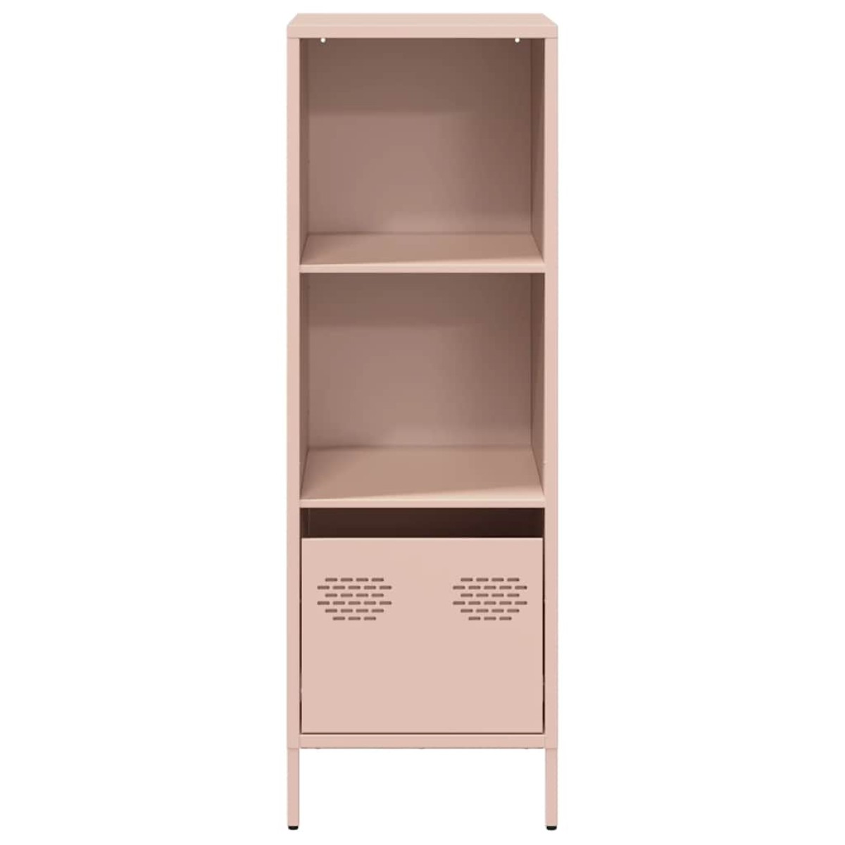 vidaXL Ντουλάπι Ροζ 35x39x103,5 εκ. από Χάλυβα