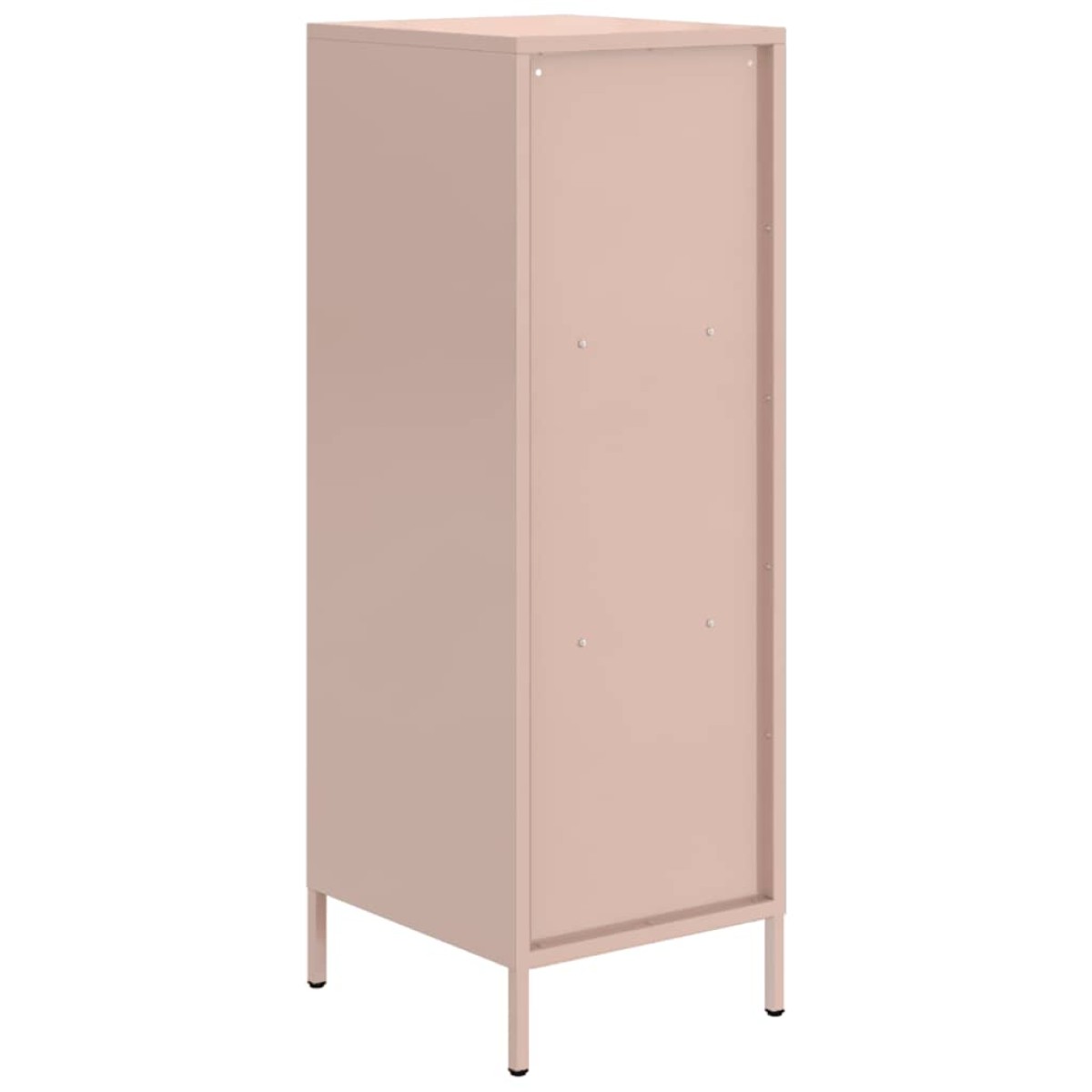 vidaXL Ντουλάπι Ροζ 35x39x103,5 εκ. από Χάλυβα