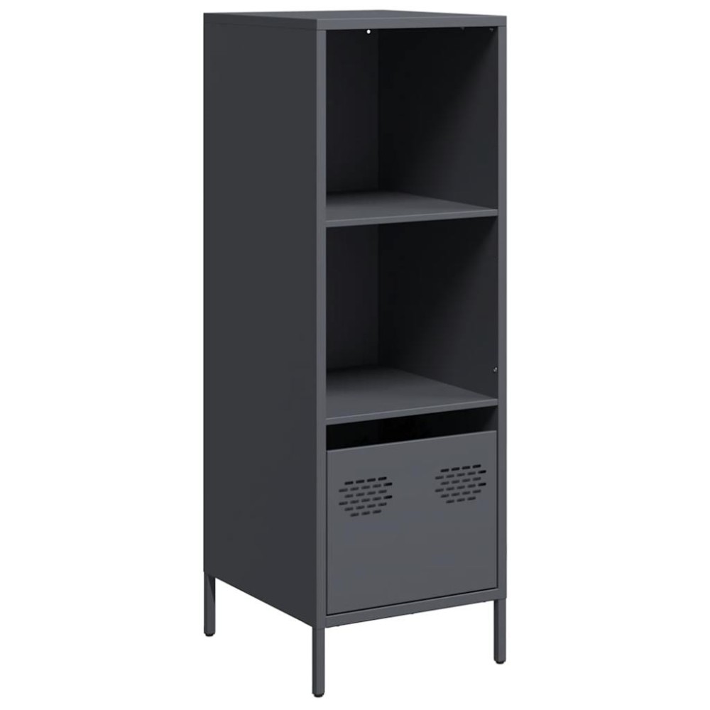 vidaXL Ντουλάπι Ανθρακί 35x39x103,5 εκ. από Χάλυβα