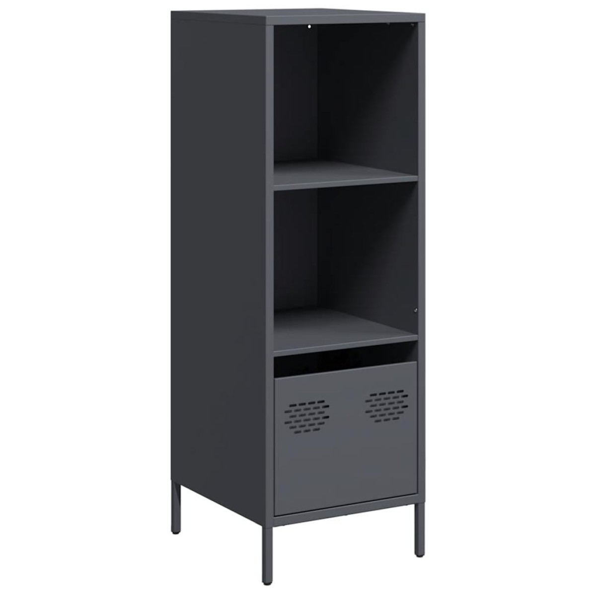 vidaXL Ντουλάπι Ανθρακί 35x39x103,5 εκ. από Χάλυβα