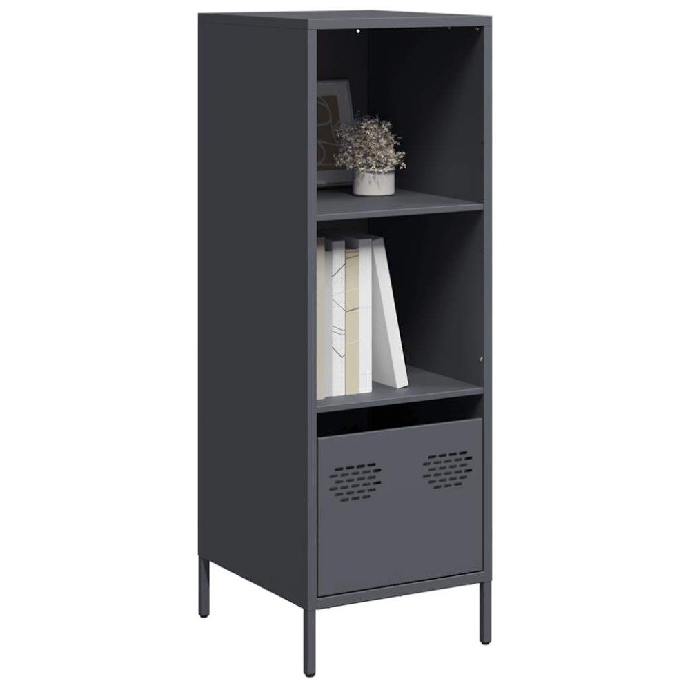 vidaXL Ντουλάπι Ανθρακί 35x39x103,5 εκ. από Χάλυβα