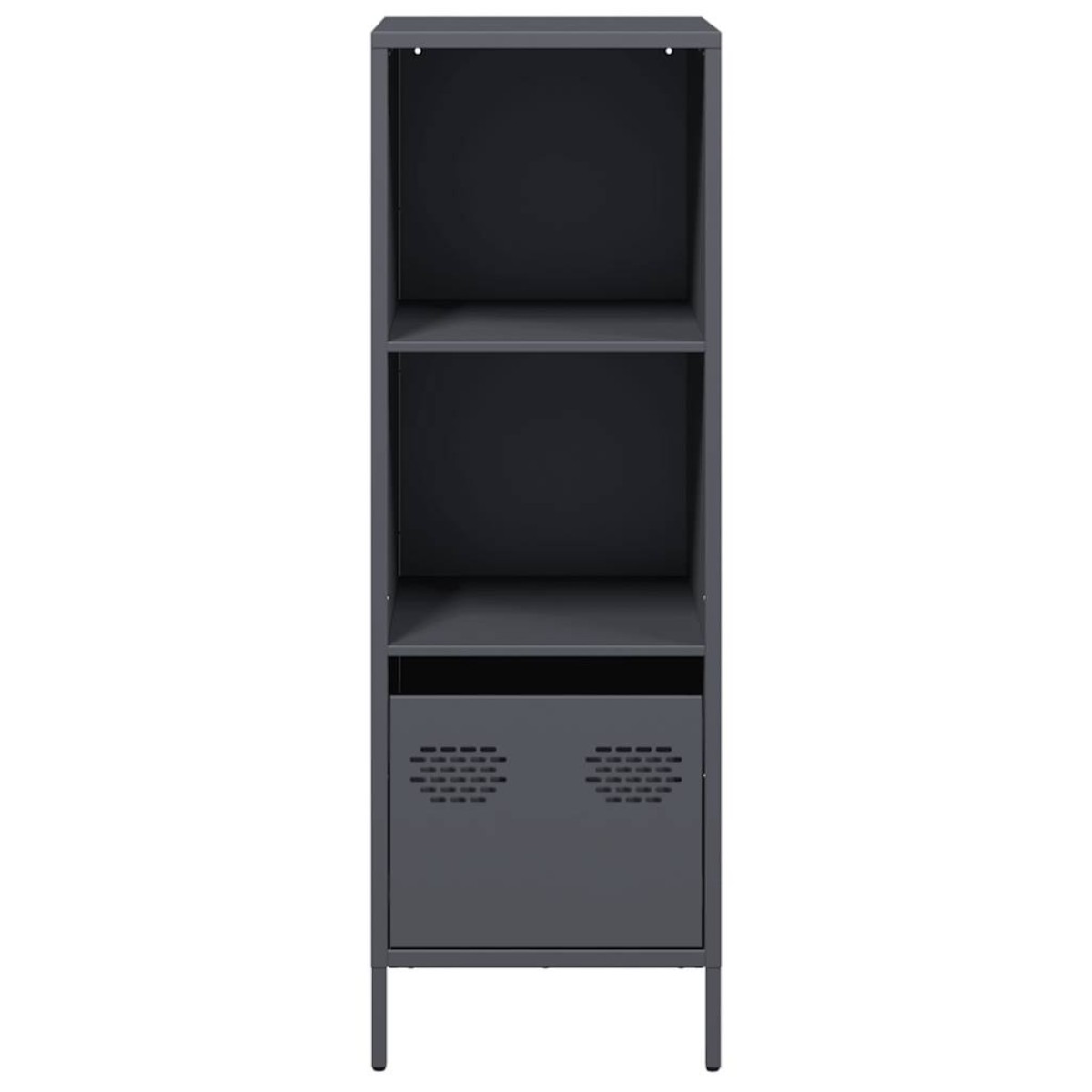 vidaXL Ντουλάπι Ανθρακί 35x39x103,5 εκ. από Χάλυβα