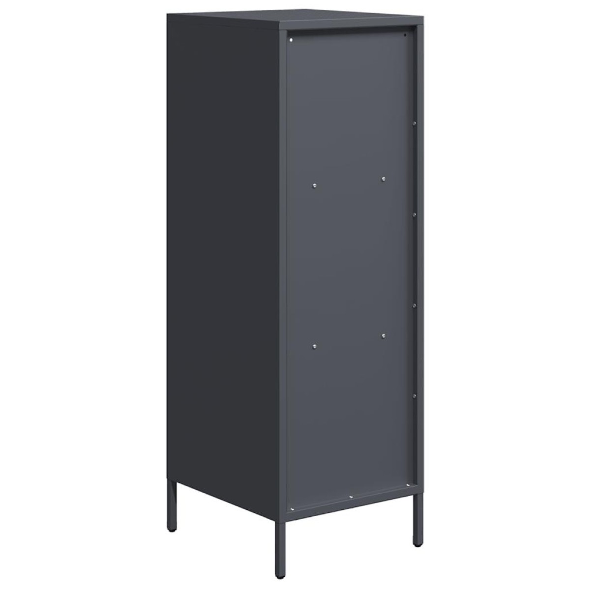 vidaXL Ντουλάπι Ανθρακί 35x39x103,5 εκ. από Χάλυβα