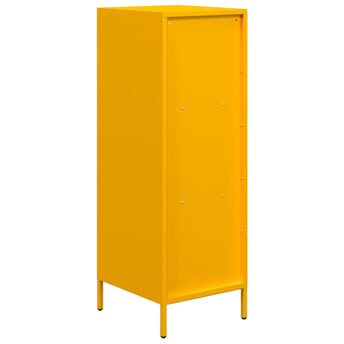 vidaXL Ντουλάπι Μουσταρδί 35x39x103,5 εκ. από Ατσάλι