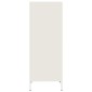 vidaXL Ντουλάπι Λευκό 35x39x103,5 εκ. από Χάλυβα