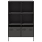 vidaXL Ντουλάπι Μαύρο 68x39x103,5 εκ. από Χάλυβα
