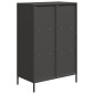 vidaXL Ντουλάπι Μαύρο 68x39x103,5 εκ. από Χάλυβα